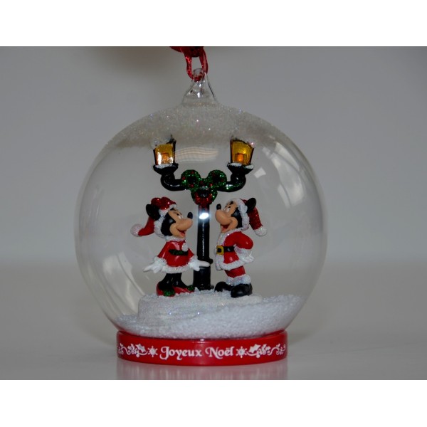 Disney Mickey and Minnie Light-up Christmas Bauble